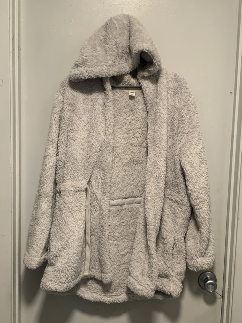 Old Navy short Robe with hood.